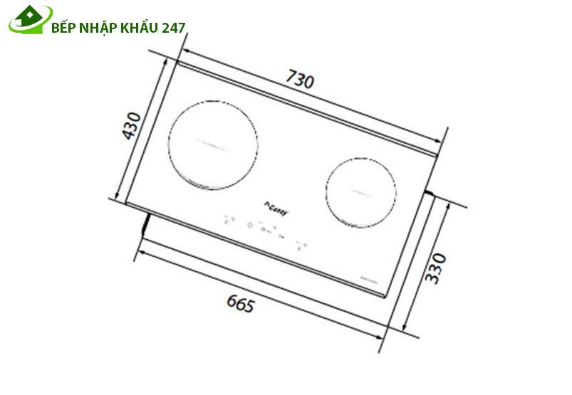 Bếp từ Canzy CZ IG822