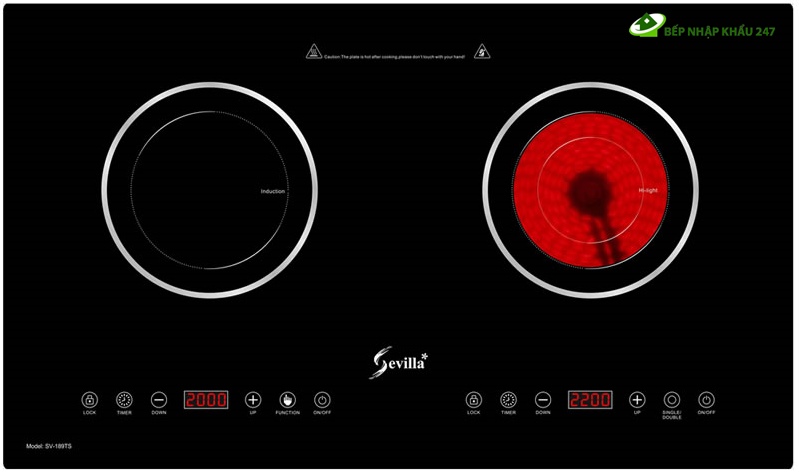 Bếp điện từ Sevilla SV-189TS