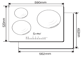 Bếp hỗn hợp điện từ Sevilla SV-637IC