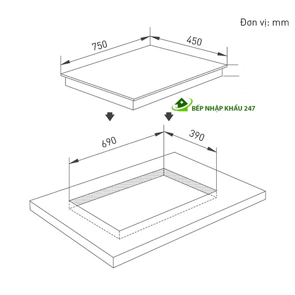 Bếp từ Canzy CZ-86P