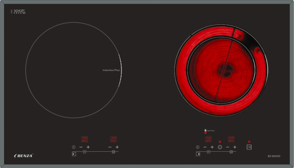 Bếp điện từ hồng ngoại Benza BZ-682SID