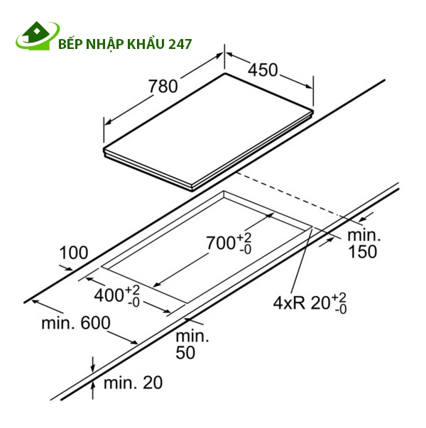 BẾP TỪ BOSCH PPI82560MS