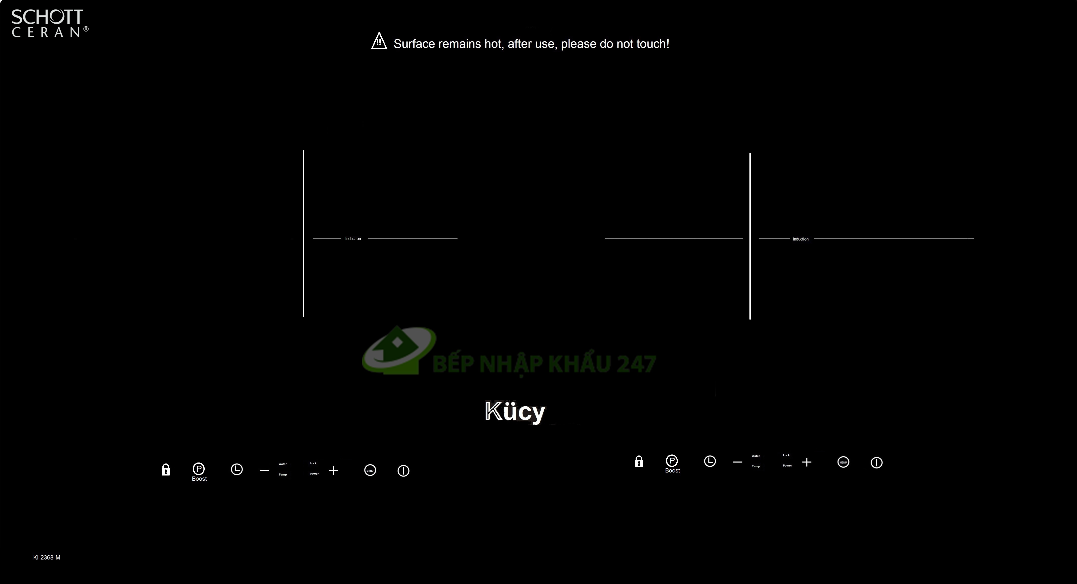 BẾP TỪ KUCY KI-2368M