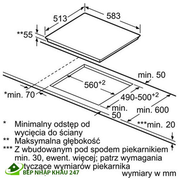 BẾP ĐIỆN BOSCH PKF645FN1E