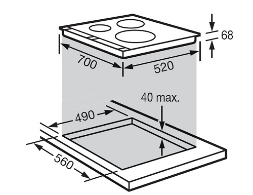 Bếp từ Fagor IF-700CS