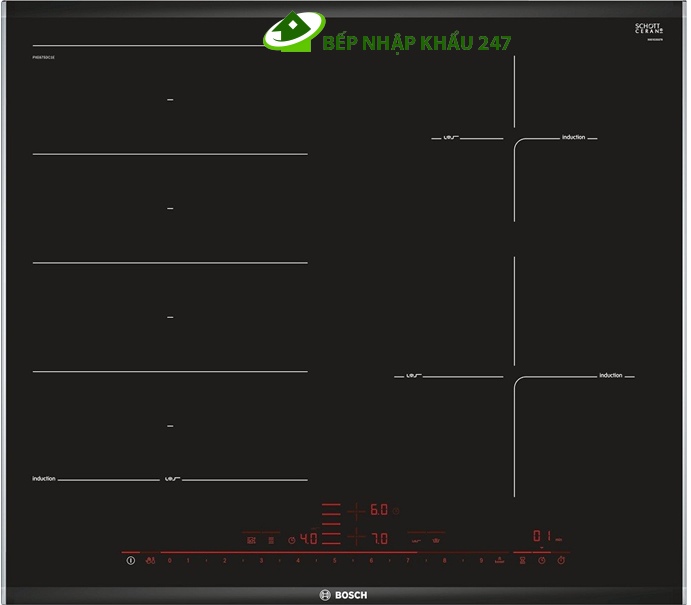 Bếp từ Bosch PXE675DC1E