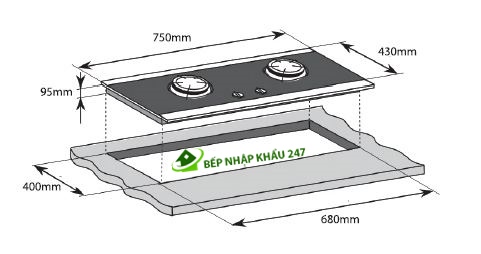 BẾP TỪ ROMAL RI-22C 