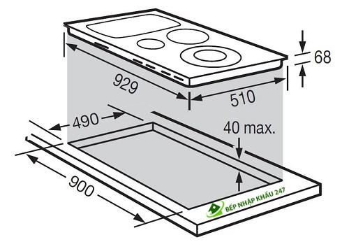 BẾP TỪ FAGOR IF-ZONE90S