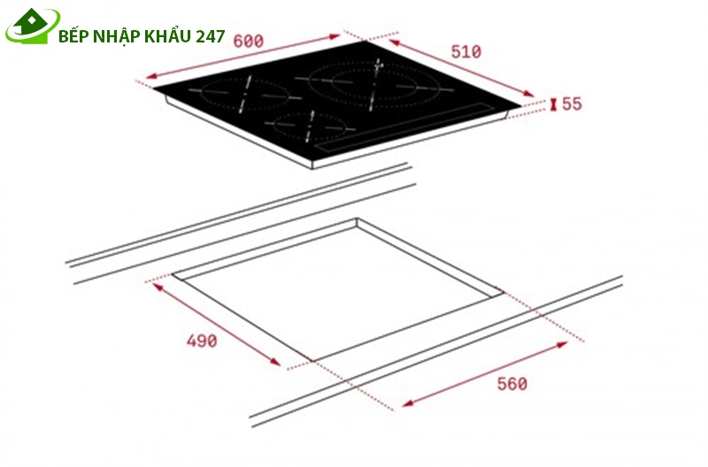 BẾP TỪ TEKA IZ 6320