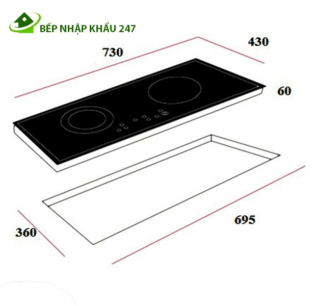 BẾP TỪ TEKA IZ 7210