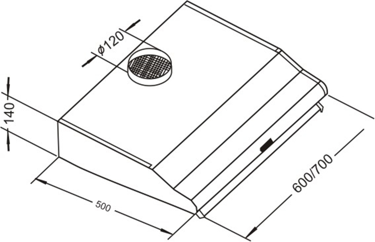 HÚT MÙI GRASSO GS 270B