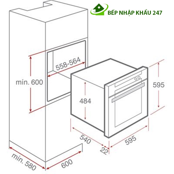 LÒ NƯỚNG TEKA HLB 860