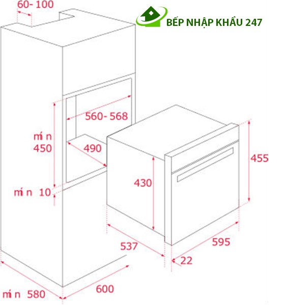 LÒ NƯỚNG TEKA HLC 847C