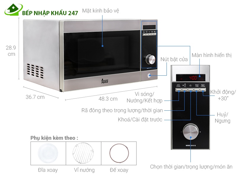 LÒ VI SÓNG TEKA MWE 210G