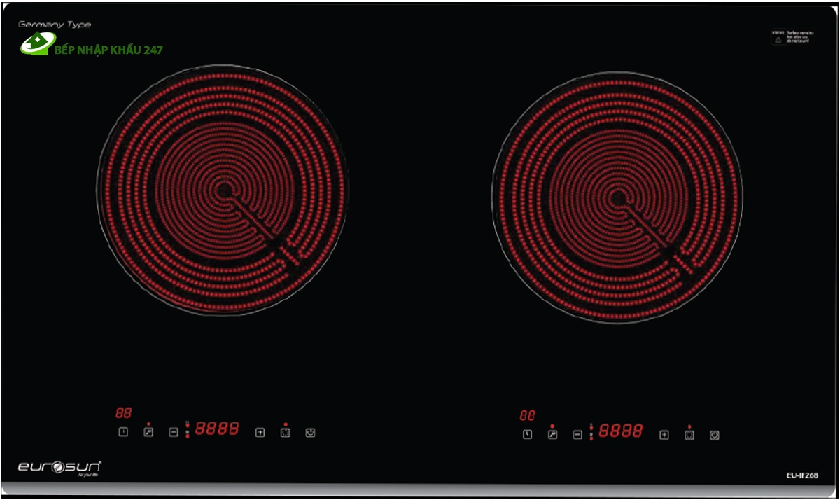 BẾP HỒNG NGOẠI EUROSUN EU-IF268S