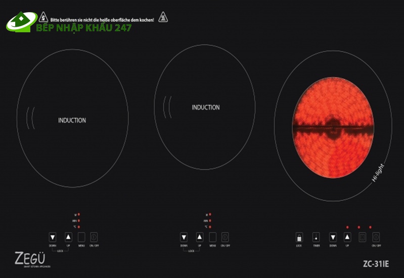 Bếp điện từ Zegu ZC-31IE