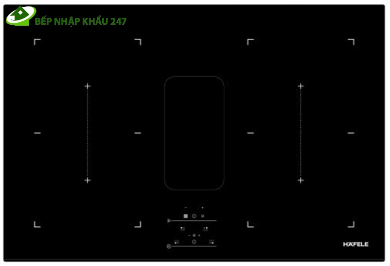 Bếp từ kết hợp hút mùi Hafele HC-IHH77A