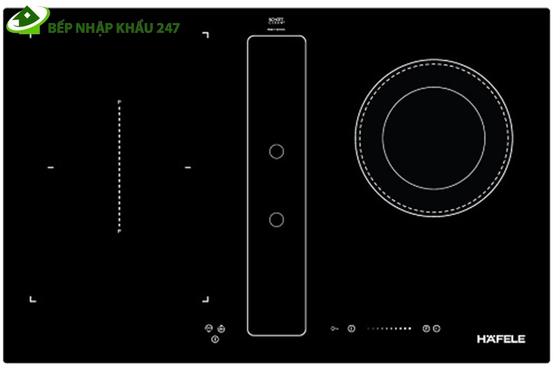 Bếp điện từ kết hợp hút mùi Hafele HC-IHH80A