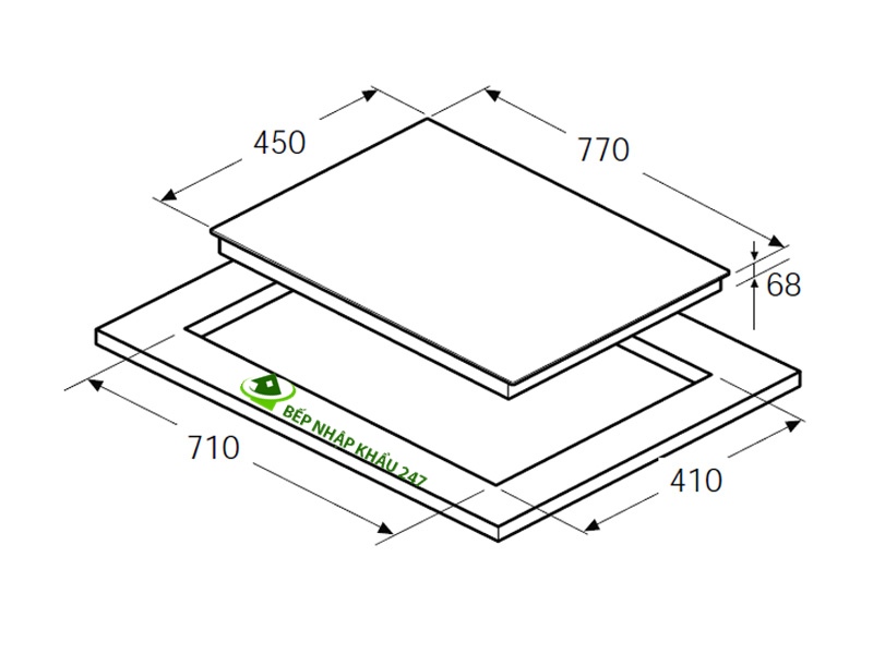 Bếp từ Hafele HC-I772A