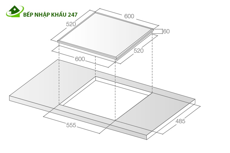 BẾP TỪ LORCA LCI-360