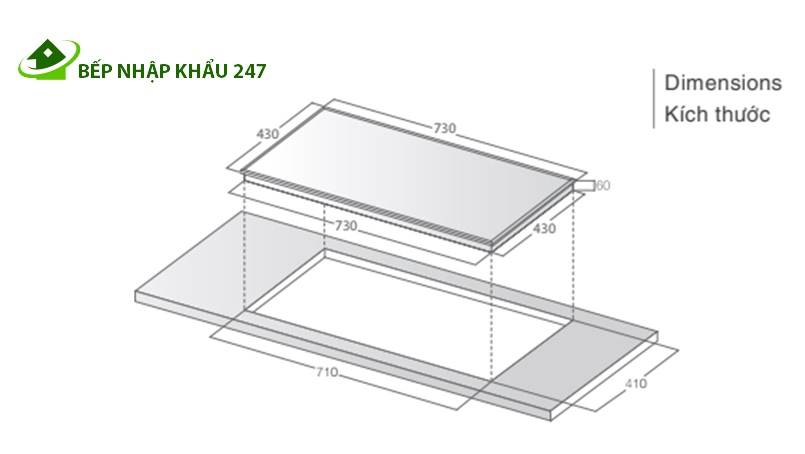 BẾP TỪ LORCA LCI-809D