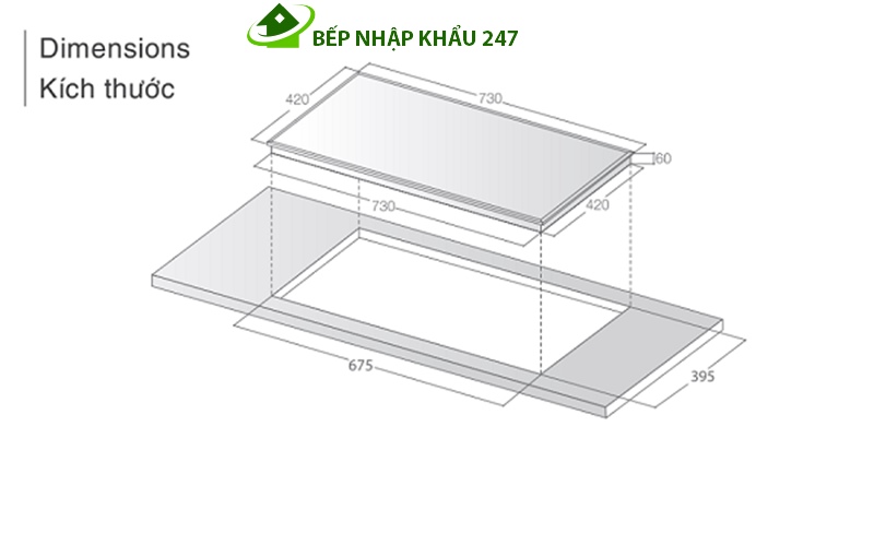 Bếp từ Lorca LCI 886D