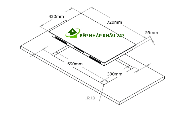 bếp từ Zegu ZM-25I