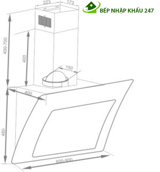 HÚT MÙI TOPY TP-866