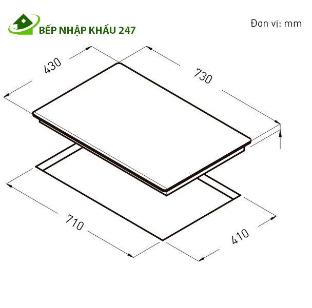 BẾP TỪ CATA IB 073-DC