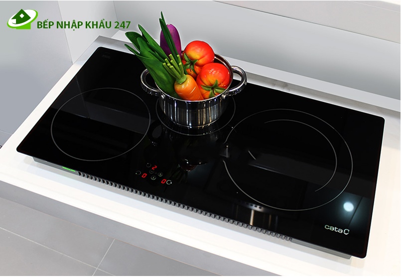 BẾP TỪ 3 CATA IB 753 BK-Bếp từ tại Hồ Chí Minh