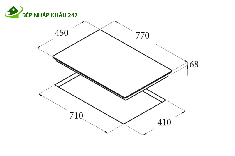 BẾP TỪ CATA IB 772