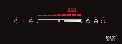 Bếp điện từ Lorca LCE-886