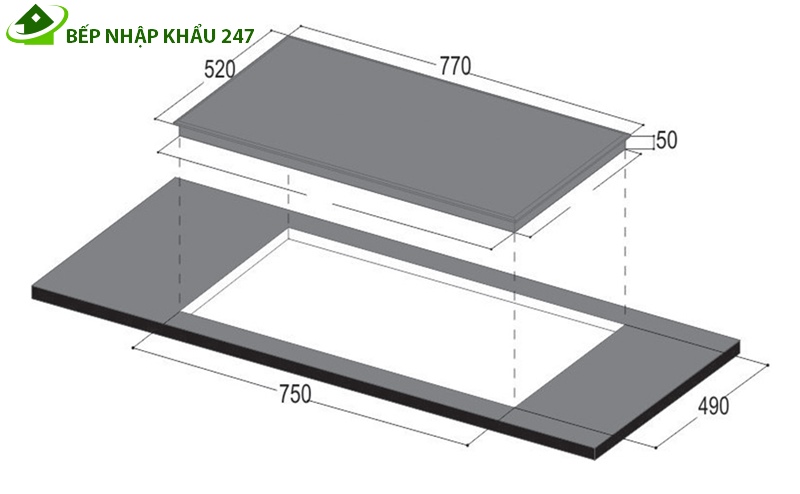 Bếp từ Faster Luxury Cooktop