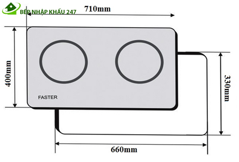 Bếp từ Faster FS ID266