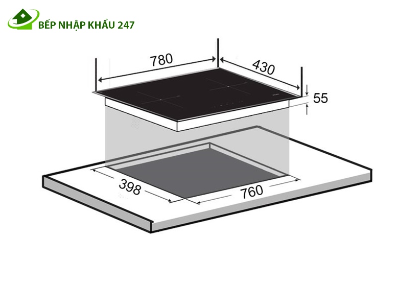 Bếp điện từ Feuer F99