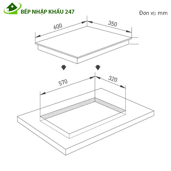 Bếp điện từ Faster FS 600I