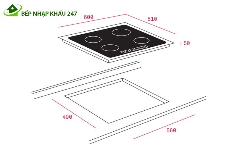 Bếp từ Teka IR 6320