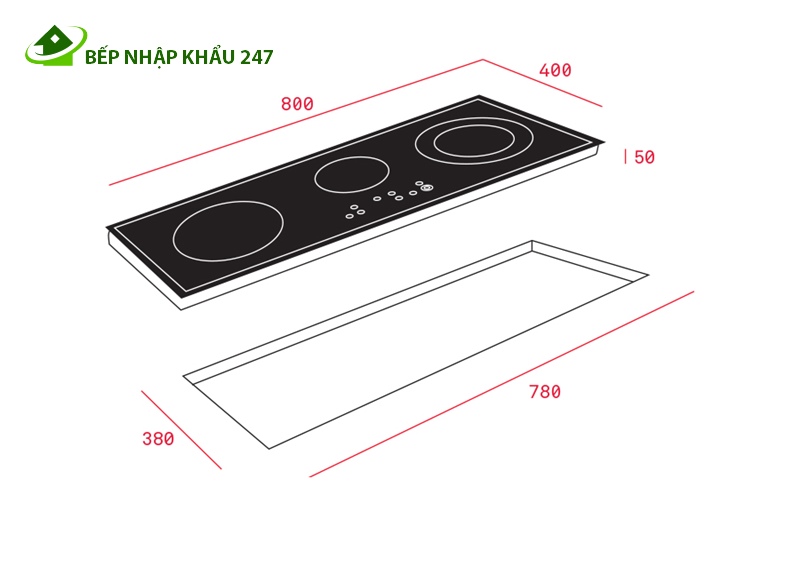 BẾP TỪ TEKA IZ 8320 HS