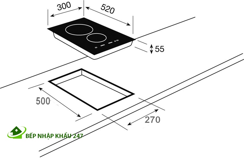 BẾP TỪ TEKA SPACE IRF 3200