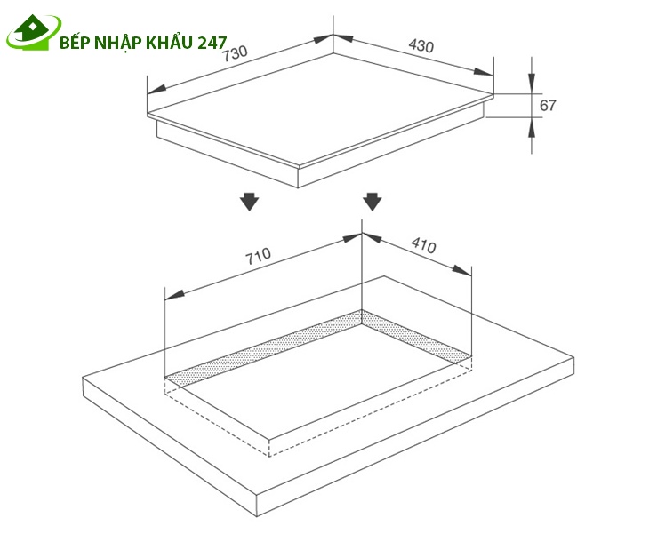 Bếp từ Binova BI-102-SP