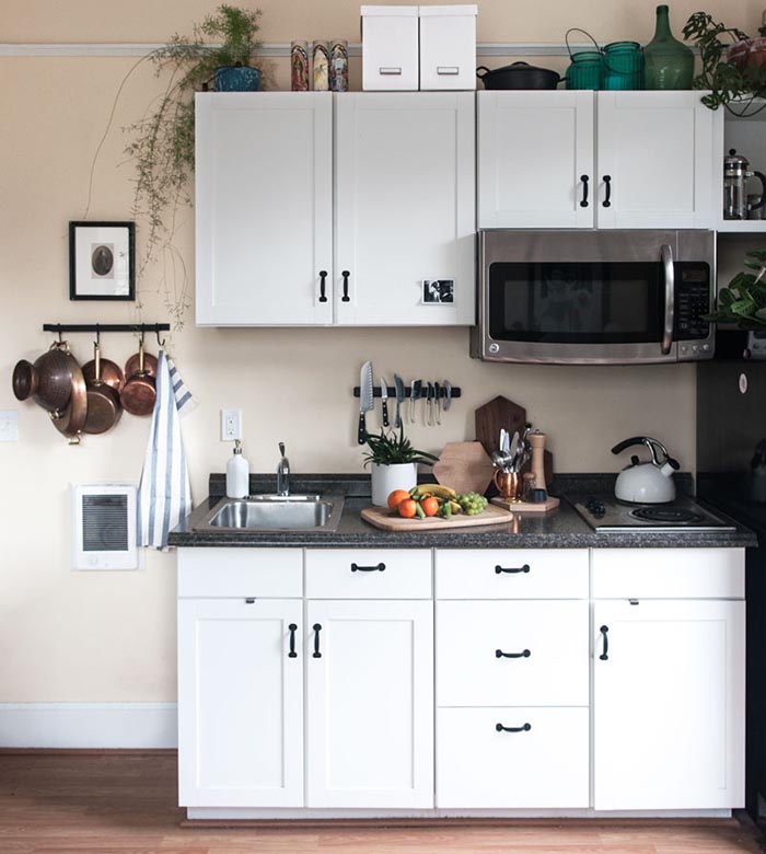 Tủ bếp Melamine chữ I