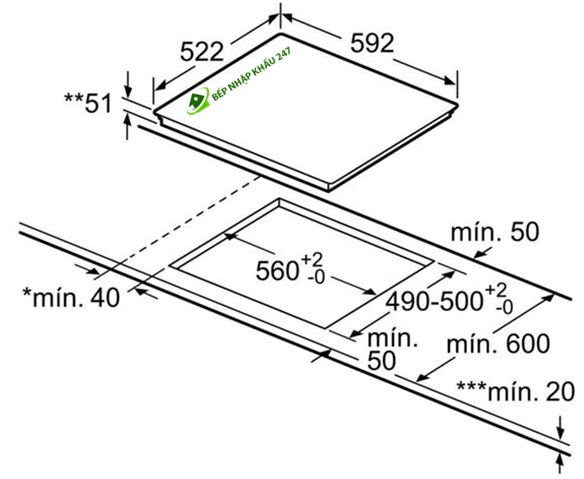 BẾP TỪ BOSCH PUC631BB2E