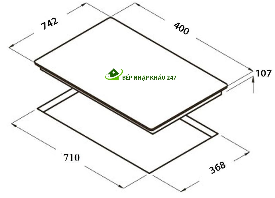 Bếp từ Nhật Panasonic KY-A227D