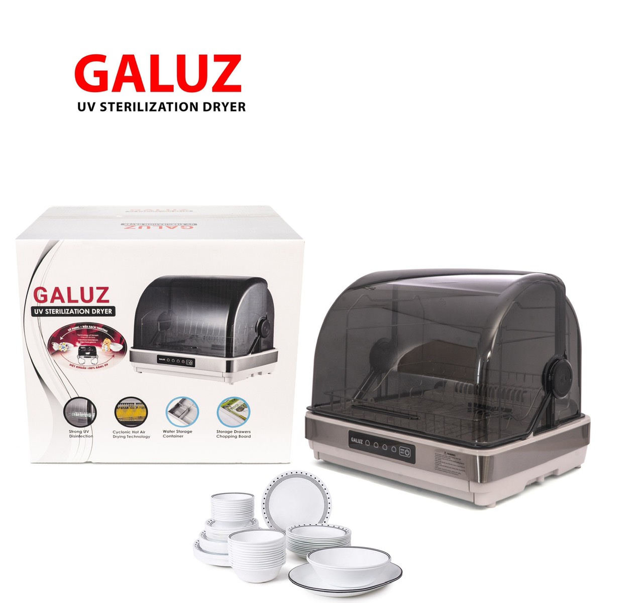 Máy sấy bát Galuz BJG-68