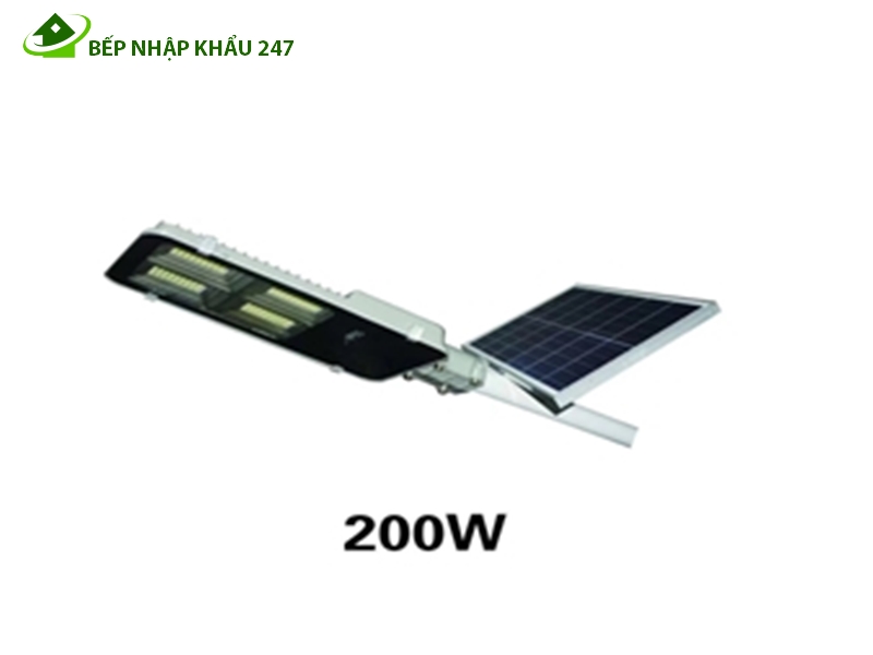 Đèn năng lượng mặt trời 200W điều khiển từ xa