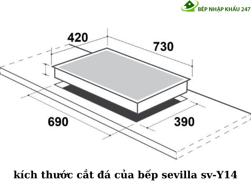 BẾP TỪ ĐÔI SEVILLA SV-Y14